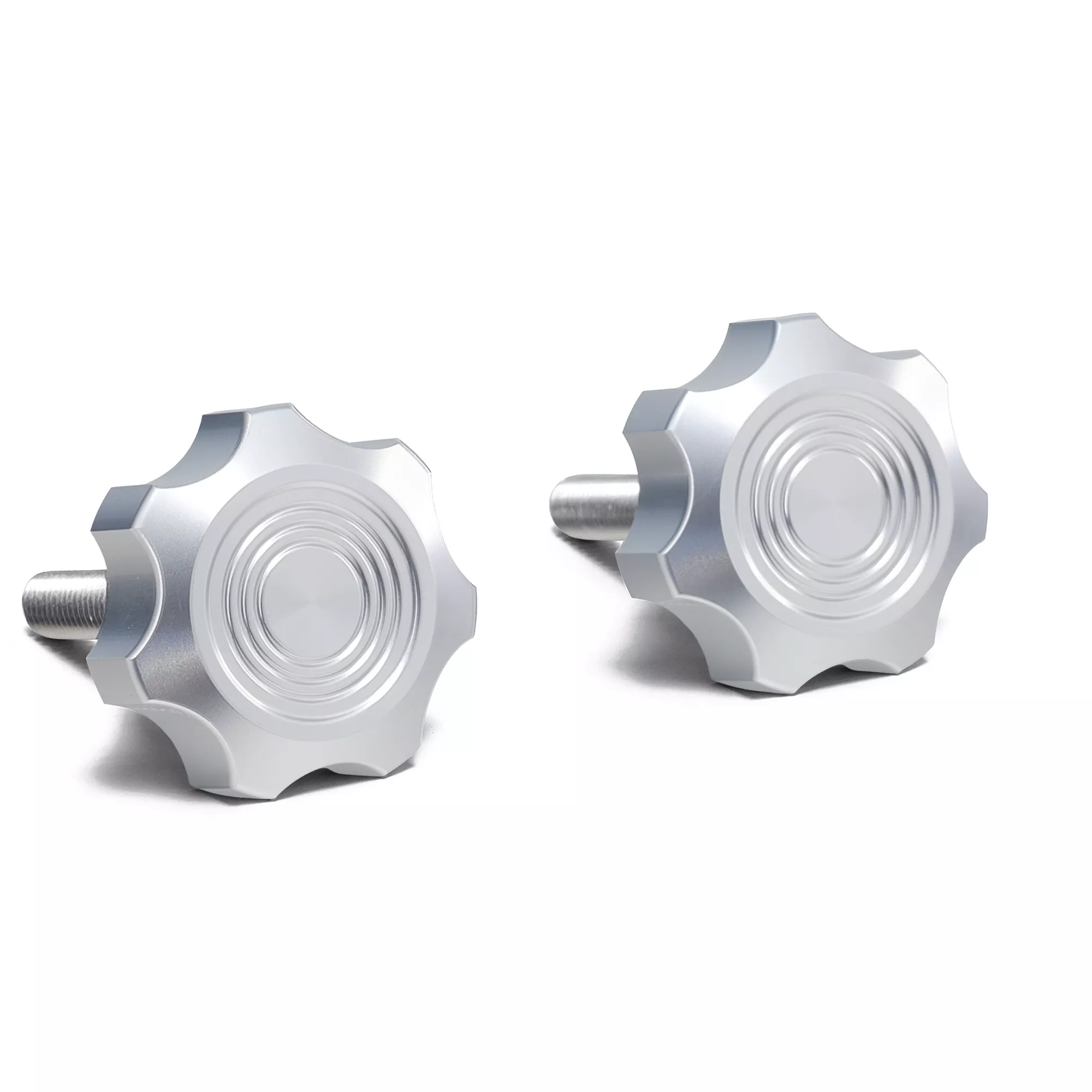‘Route 66’ Billet Aluminum Windshield Knobs | Pair | 1966-77 Ford BroncoSKU: 7027